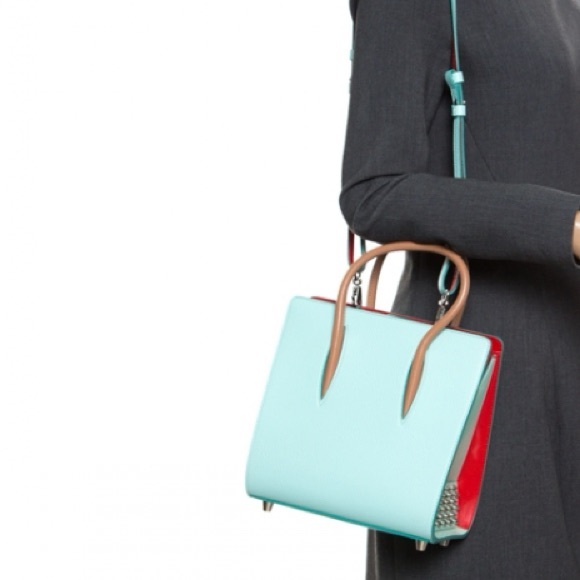 Christian Louboutin Small Paloma Calf Empire Handbag - Picture 8 of 9